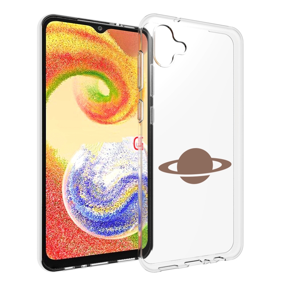 

Чехол MyPads сатурн для Samsung Galaxy A04, Прозрачный, Tocco