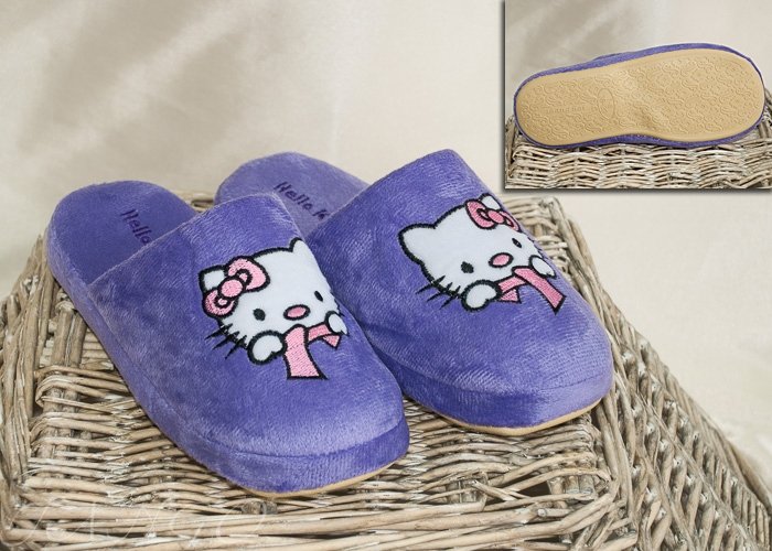 Тапочки Hello Kitty 8748-T фиолетовый