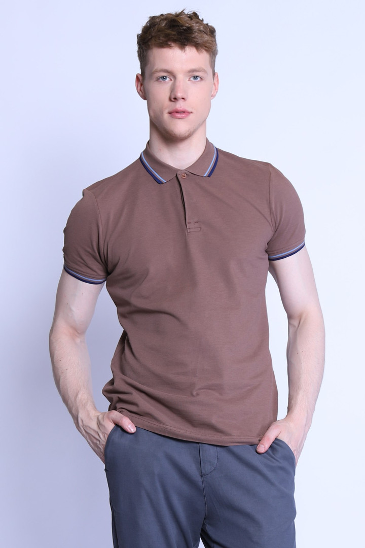 

Футболка мужская Twister Jeans 12993 коричневая M (товары доставляются из-за рубежа), 12993