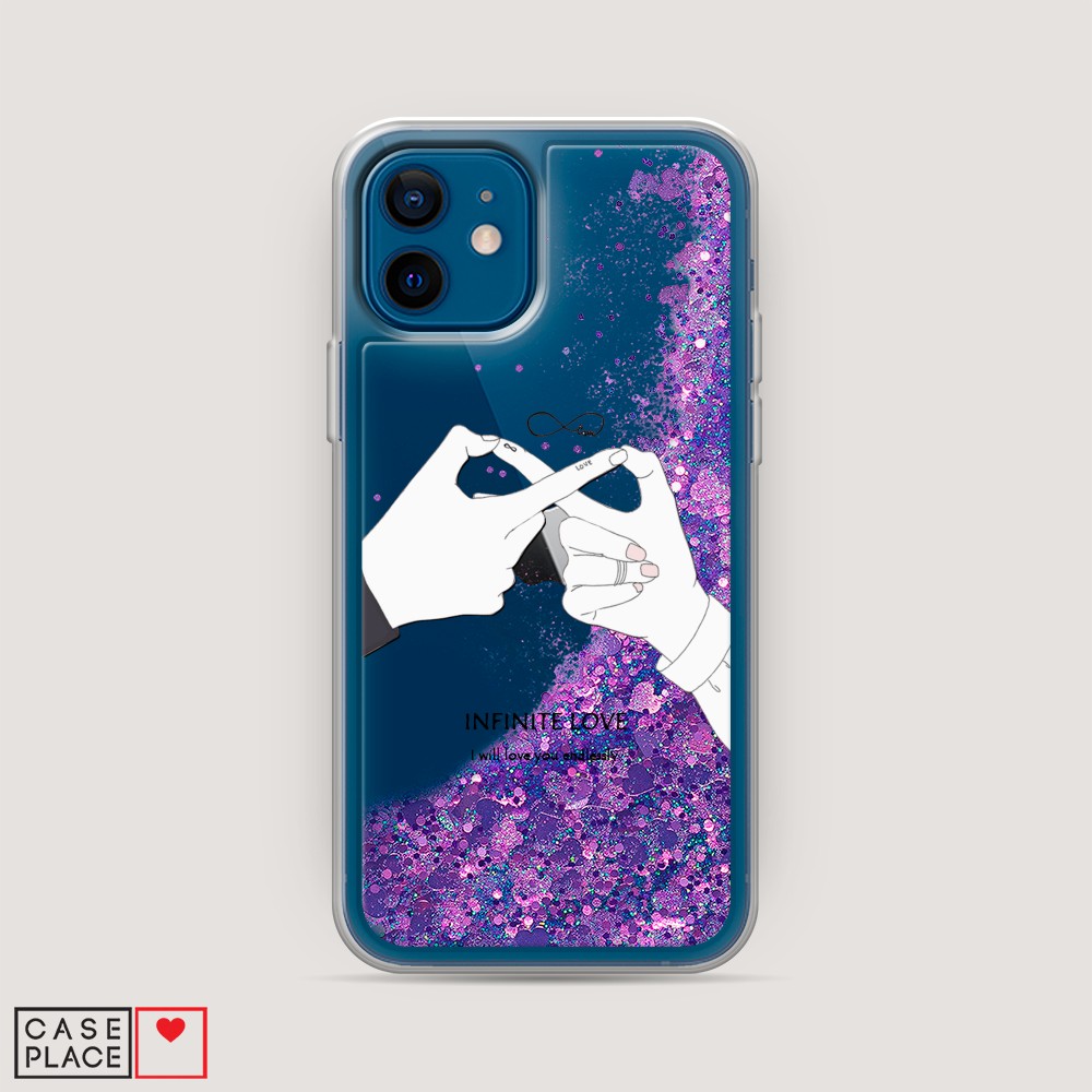 

Чехол Awog на Apple iPhone 12 mini / Айфон 12 mini "Любовь навсегда", Разноцветный, 12692-1