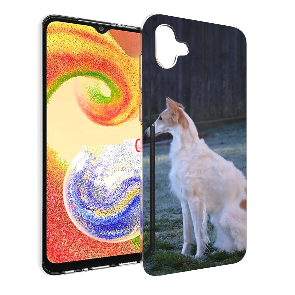 Чехол MyPads русская псовая борзая для Samsung Galaxy A04