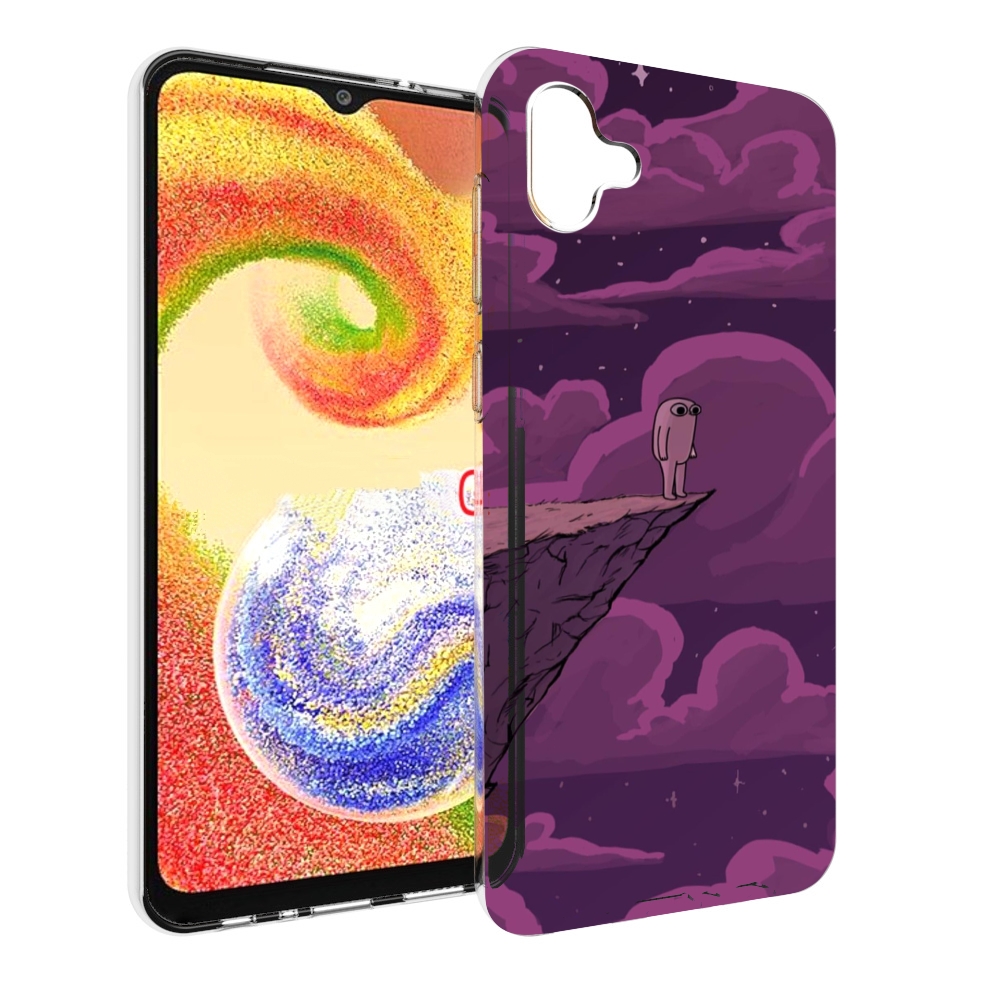 

Чехол MyPads розовая-фасолька для Samsung Galaxy A04, Прозрачный, Tocco