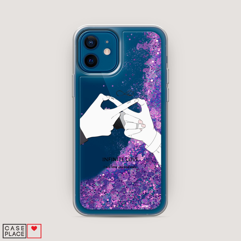 

Чехол Awog на Apple iPhone 12 / Айфон 12 "Любовь навсегда", Разноцветный, 12592-1