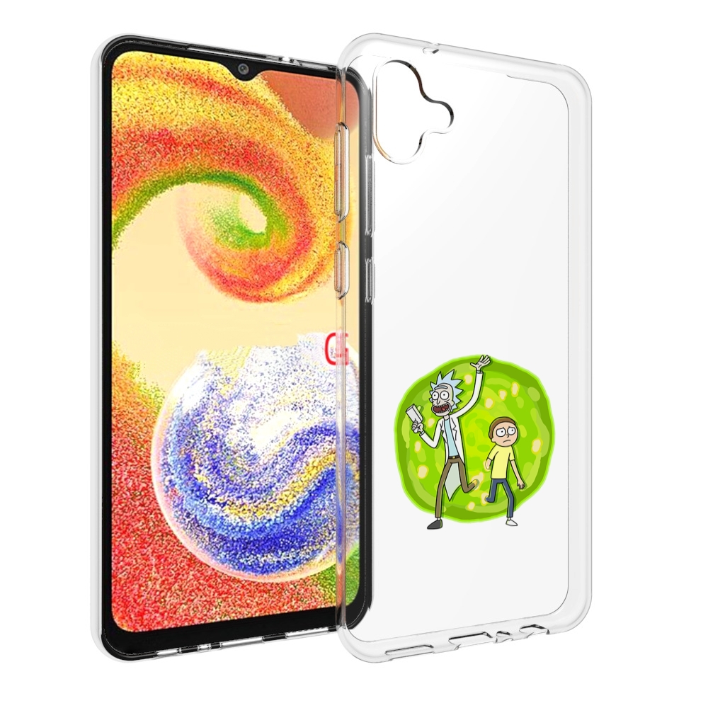 

Чехол MyPads рик-и-морти-в-кружке для Samsung Galaxy A04, Прозрачный, Tocco