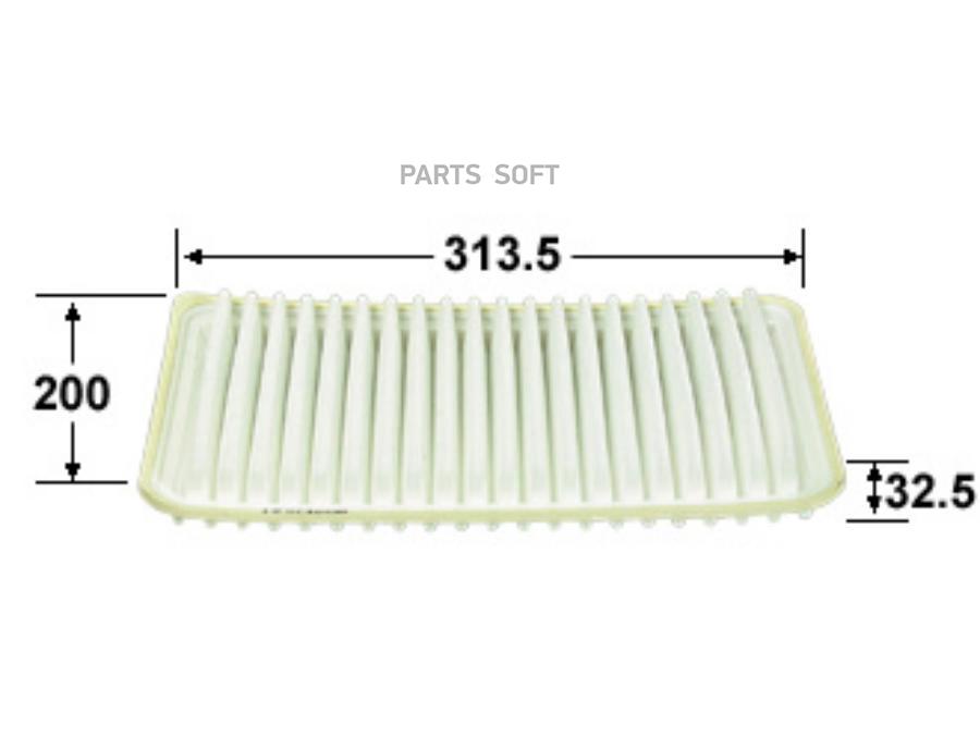 

VIC Фильтр воздушный VIC A472 BK3P,BK5P,DY3W,DE3F,DC5R,DC5W,BK5P '01- 1шт