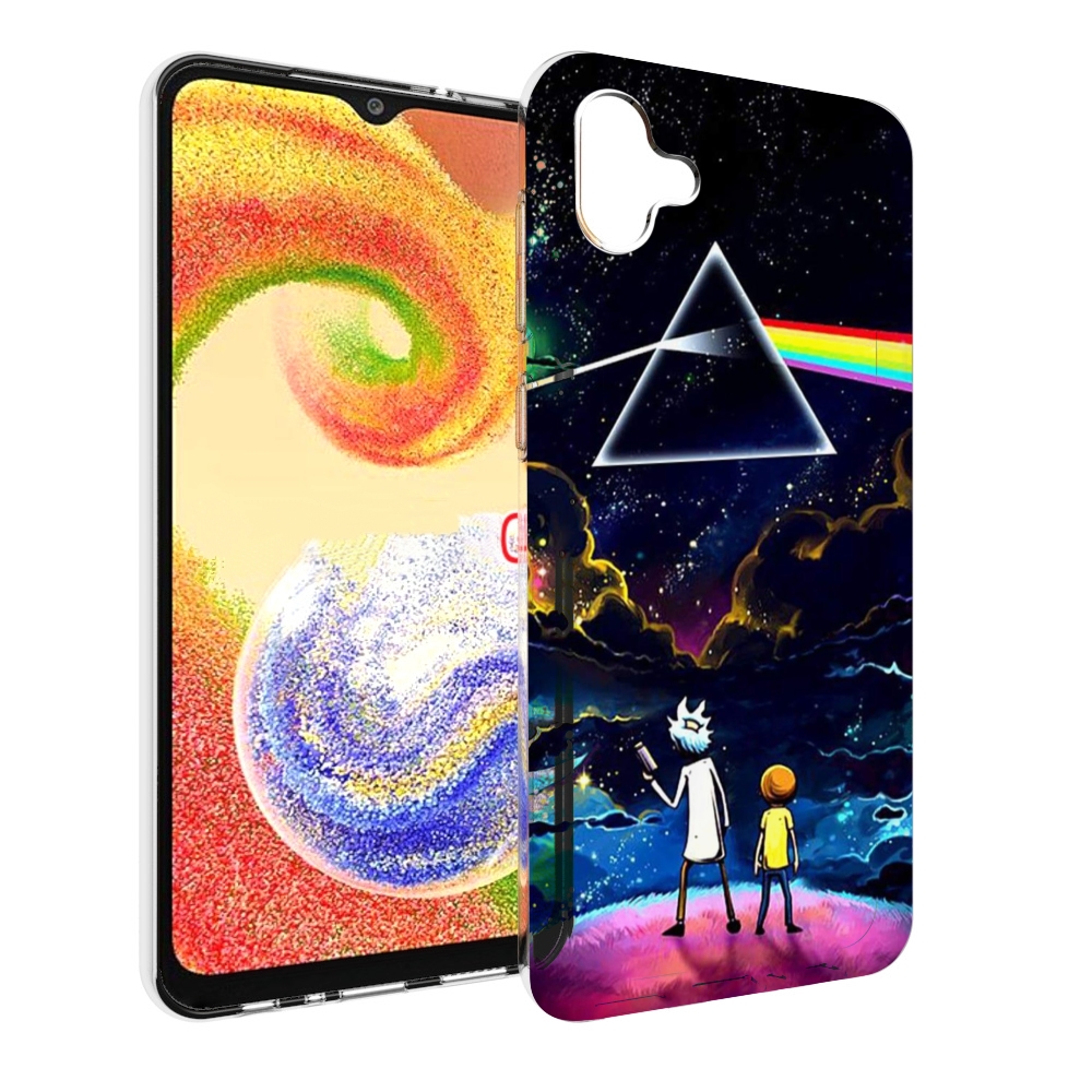

Чехол MyPads рик и морти в космосе для Samsung Galaxy A04, Прозрачный, Tocco