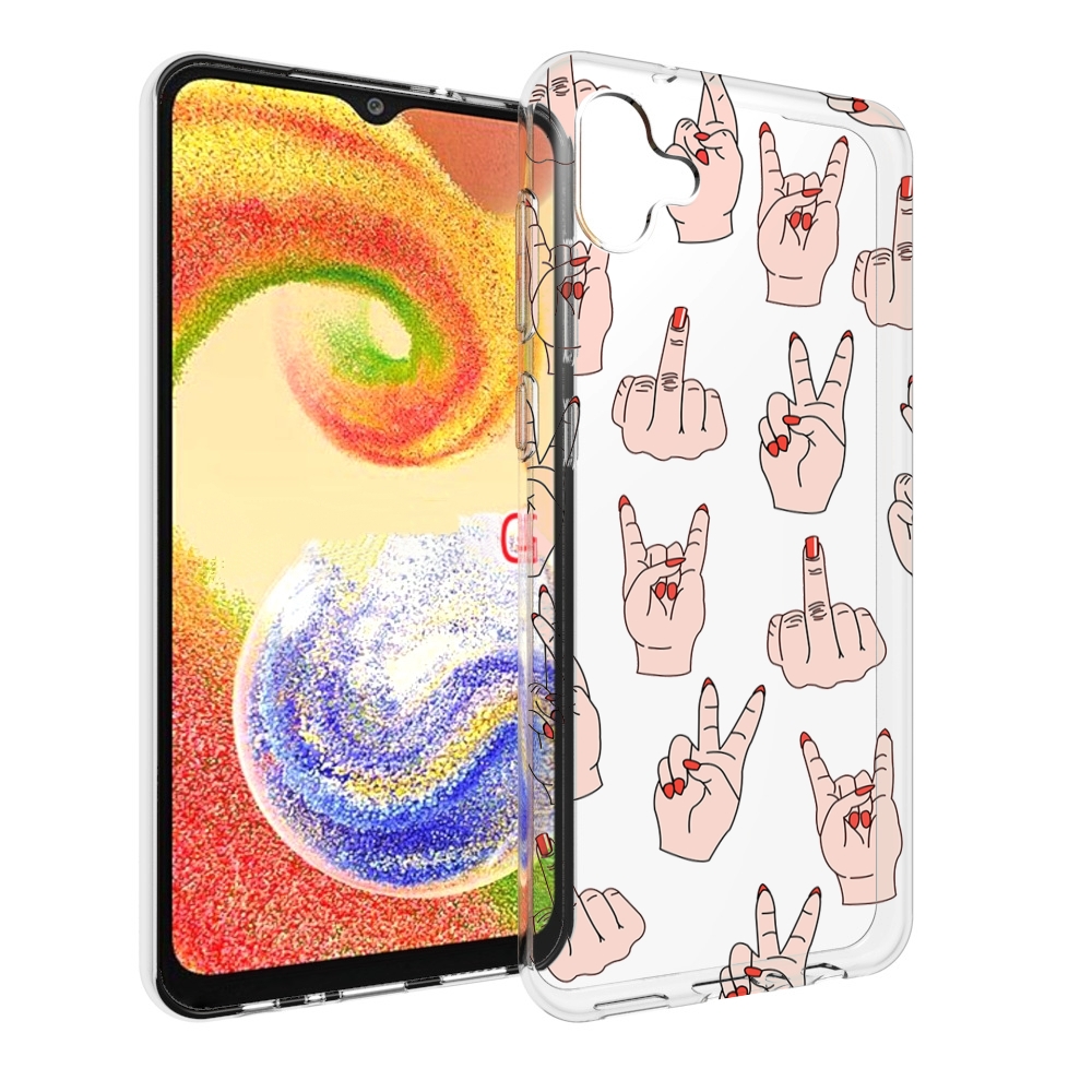 

Чехол MyPads разные-ручки для Samsung Galaxy A04, Прозрачный, Tocco