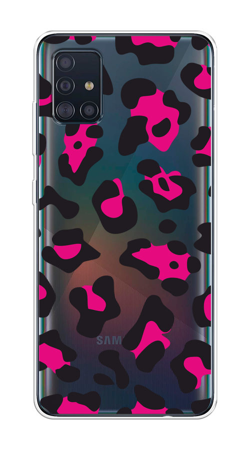 

Чехол на Samsung Galaxy A51 "Pink cow spots", Черный;розовый, 28950-1