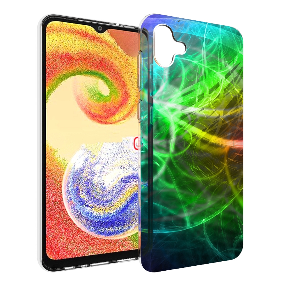 

Чехол MyPads разноцветная-абстракция-линиями для Samsung Galaxy A04, Прозрачный, Tocco