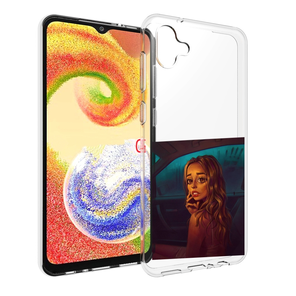 

Чехол MyPads пуп-невесты женский для Samsung Galaxy A04, Прозрачный, Tocco
