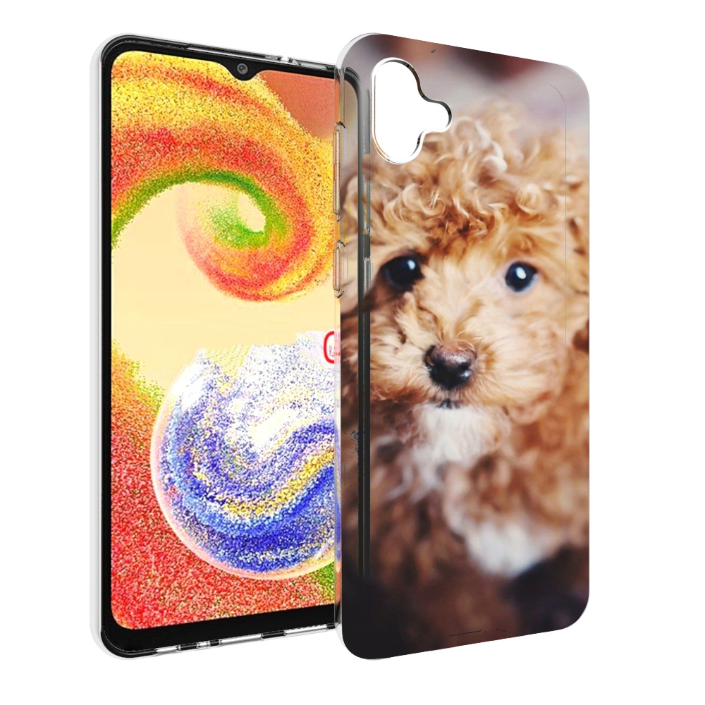 

Чехол MyPads пудель для Samsung Galaxy A04, Прозрачный, Tocco