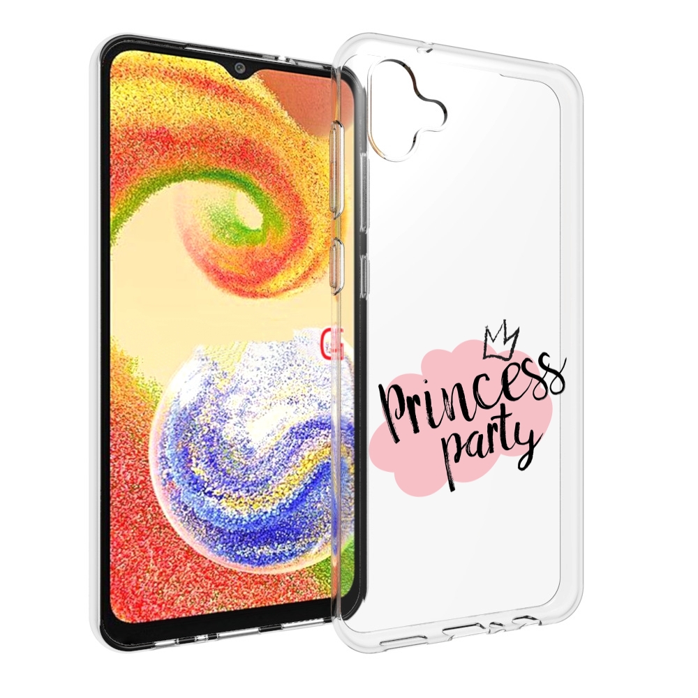 

Чехол MyPads принцессная-вечеринка для Samsung Galaxy A04, Прозрачный, Tocco