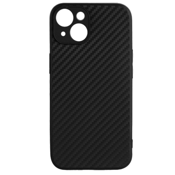 

Чехол для iPhone 14 Карбон TPU, черный