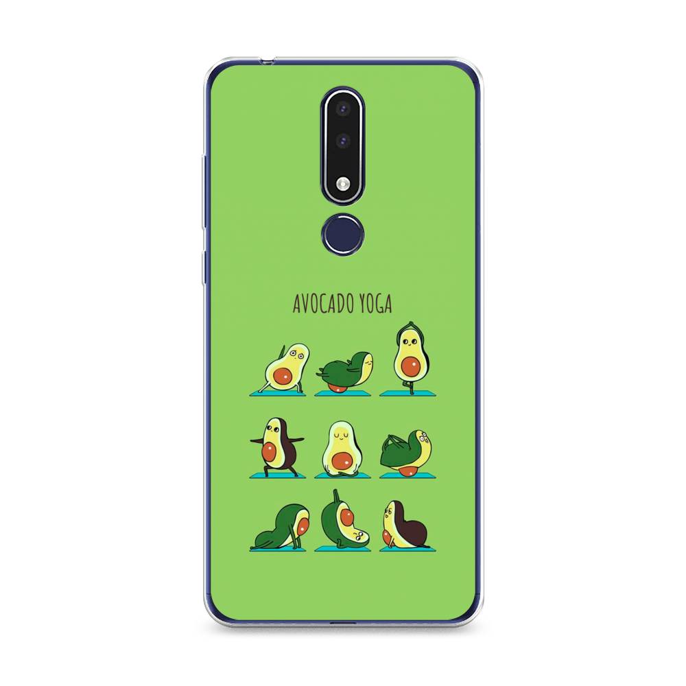 

Чехол Awog на Nokia 3.1 Plus / Нокиа 3.1 Plus "Авокадо йога", 122850-10