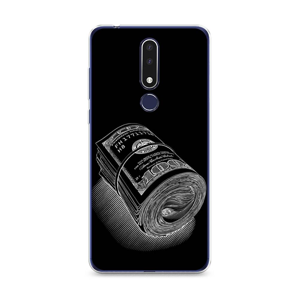 

Чехол Awog на Nokia 3.1 Plus / Нокиа 3.1 Plus "Кубышка денег", Черный;серебристый, 122850-5