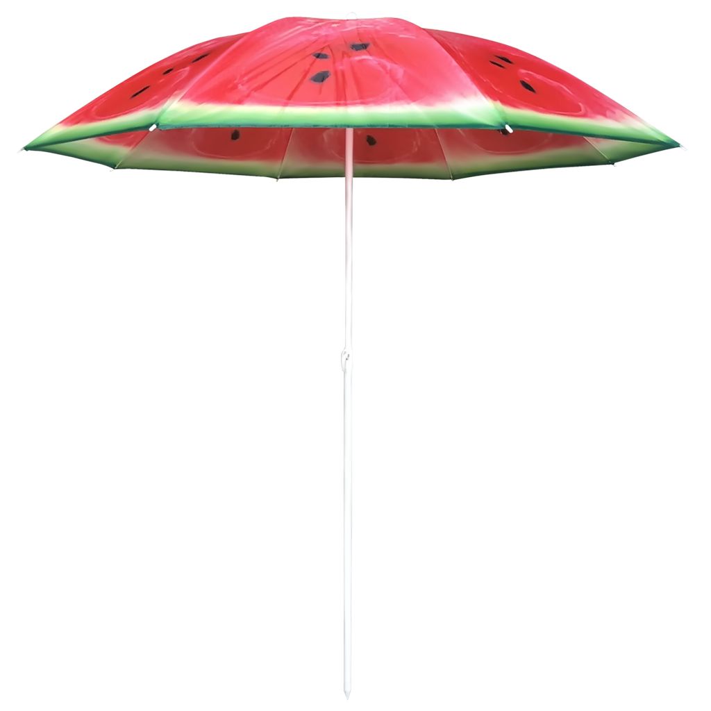 Зонт Actiwell Фрукты пляжный регулируемый 180 см
