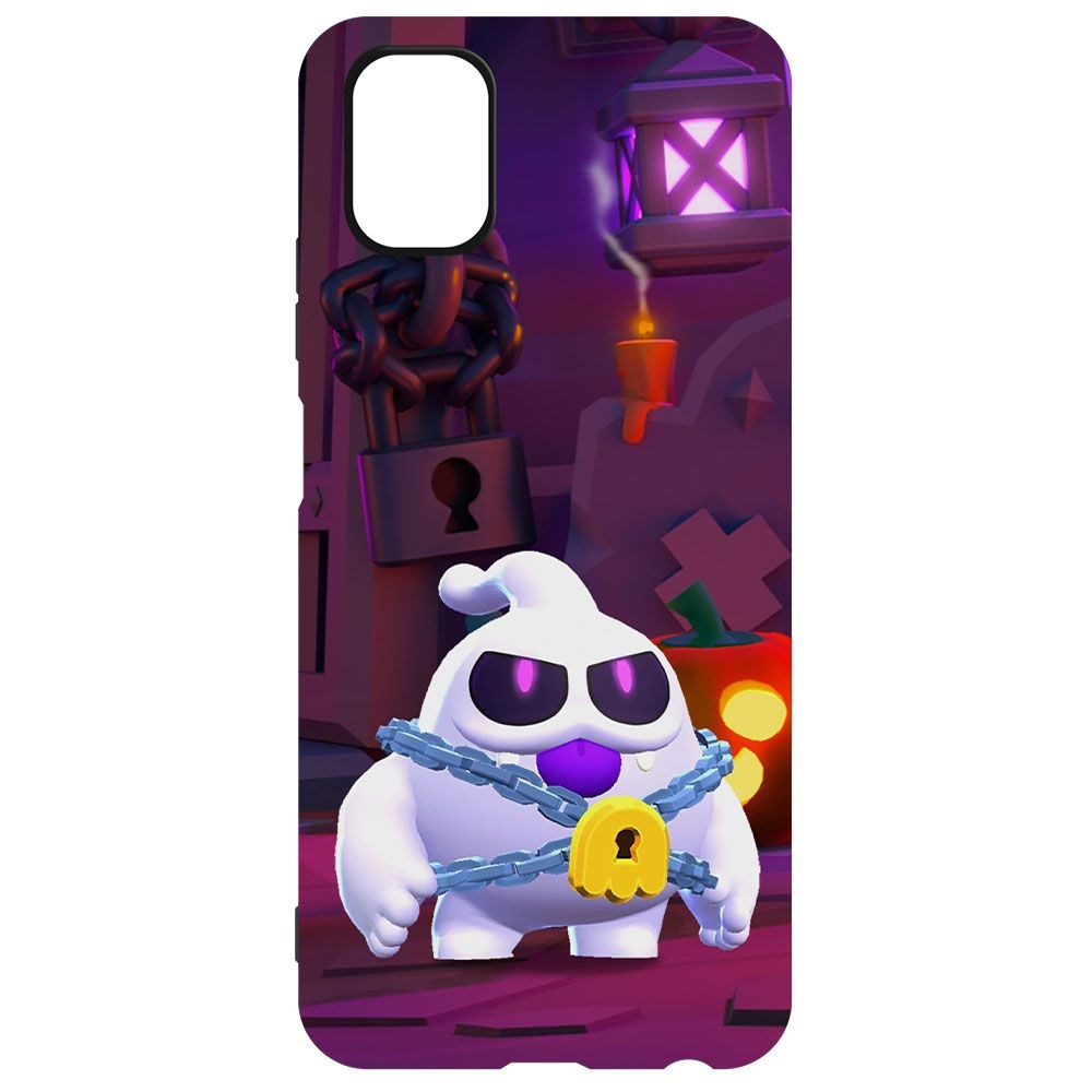 

Чехол-накладка Krutoff Brawl Stars - Призрак Скуик для ZTE Blade V2020 Smart