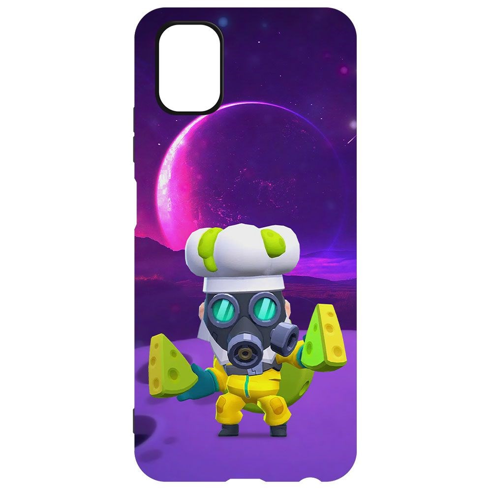 

Чехол-накладка Krutoff Brawl Stars - Майк с плесенью для ZTE Blade V2020 Smart