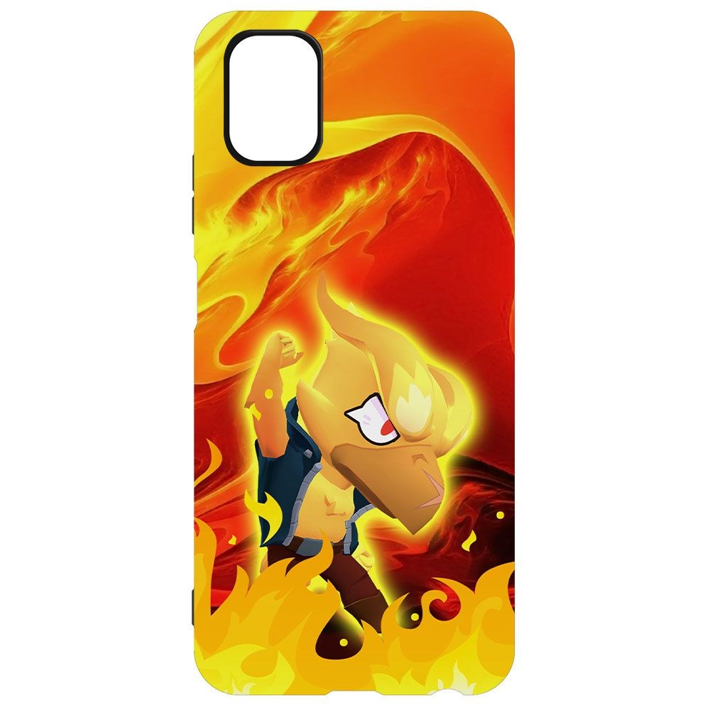 

Чехол-накладка Krutoff Brawl Stars - Ворон-Феникс для ZTE Blade V2020 Smart
