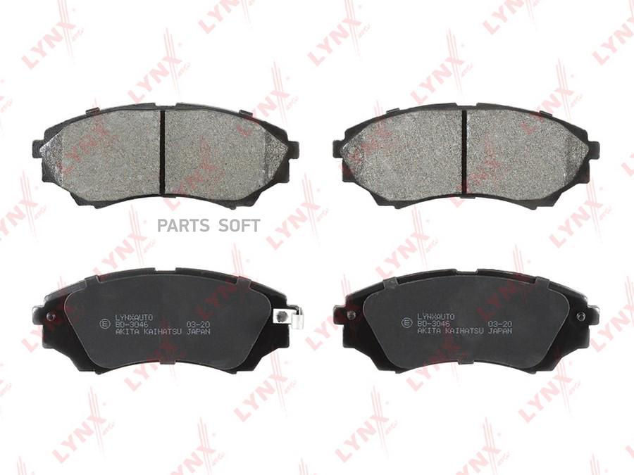 

Тормозные колодки LYNXauto передние BD3046