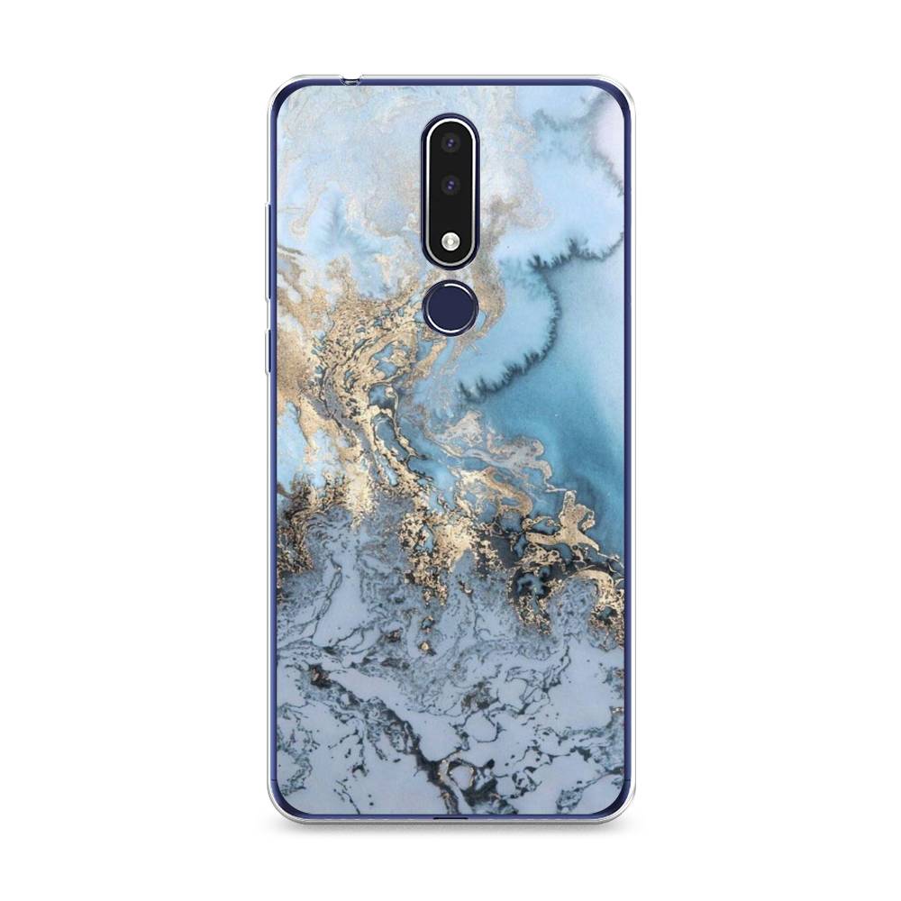

Чехол Awog на Nokia 3.1 Plus / Нокиа 3.1 Plus "Морозная лавина синяя", 122850-3