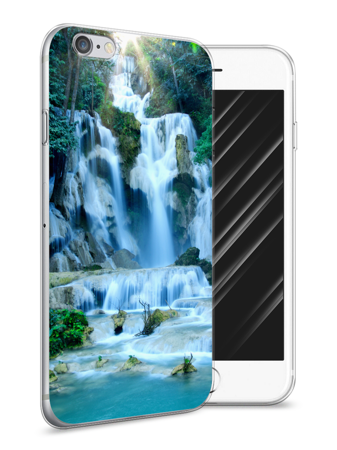

Чехол Awog на Apple iPhone 6S / Айфон 6S "Водопад 8", Разноцветный, 0104S50-4