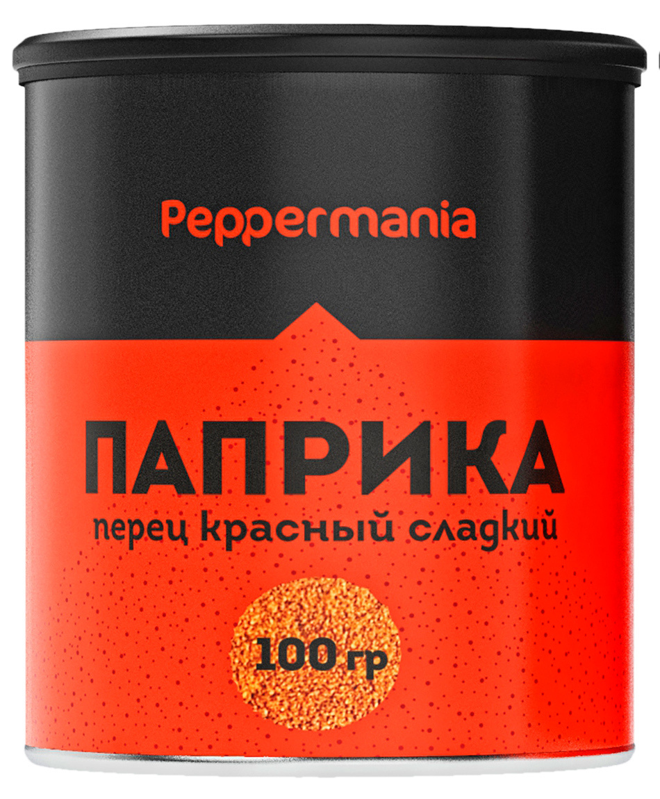 

Приправа Peppermania Паприка. Перец красный сладкий 100гр