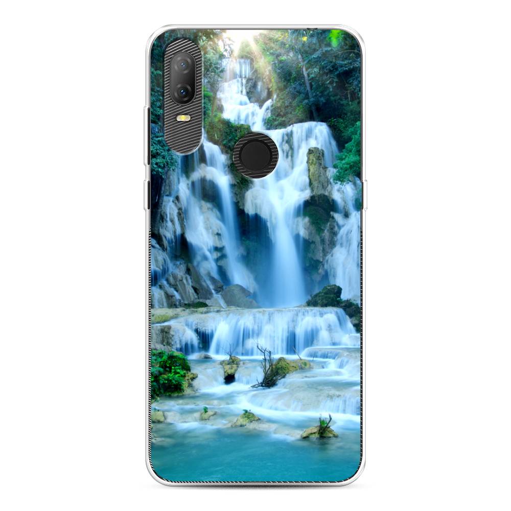 

Чехол Awog на Alcatel 1V (2020) 5007U / Алкатель 1V (2020) 5007U "Водопад 8", 170950-4