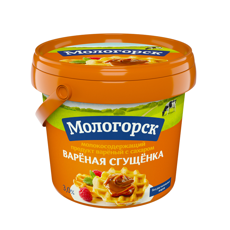 Молокосодержащий продукт Мологорск Вареная сгущенка на молочной основе с сахаром 3% 400 г