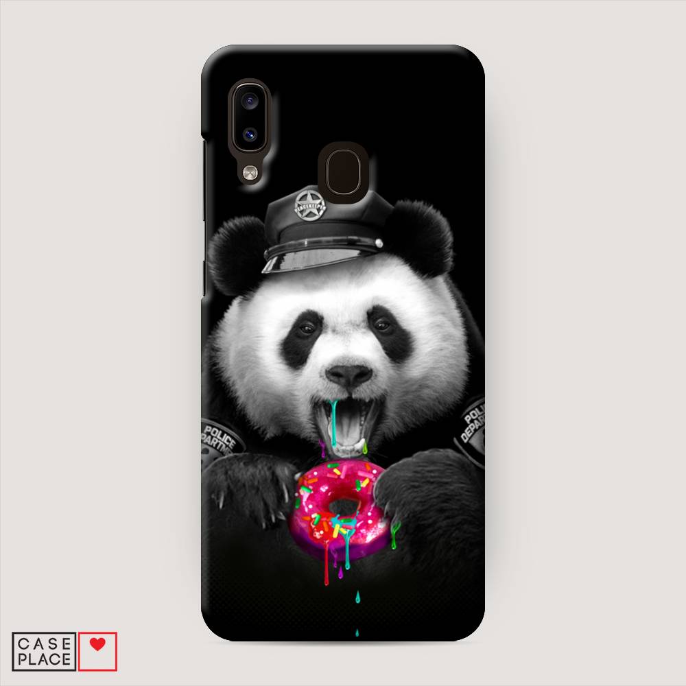 

Пластиковый чехол "Панда police" на Samsung Galaxy A30, 27520-1
