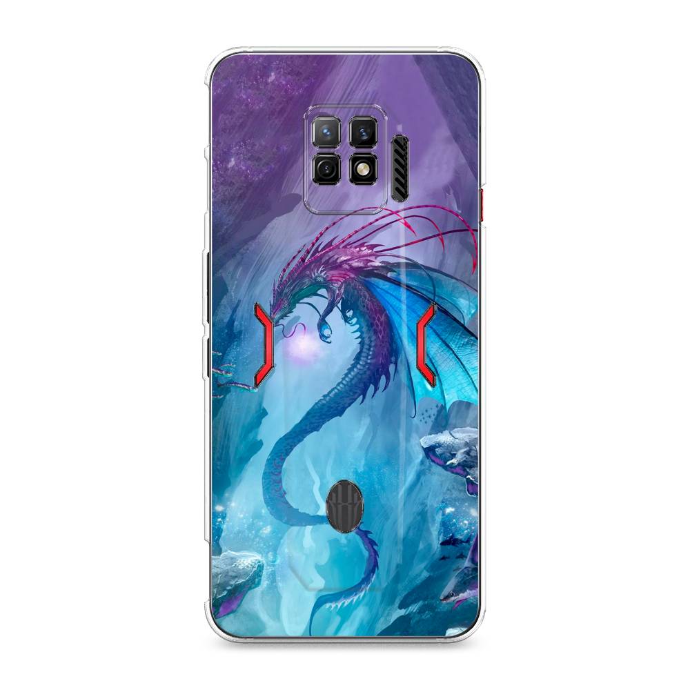 

Чехол Awog на ZTE Nubia Red Magic 7 Pro / ЗТЕ Нубиа Ред Мэджик 7 Pro "Водный дракон", Разноцветный, 136050-2