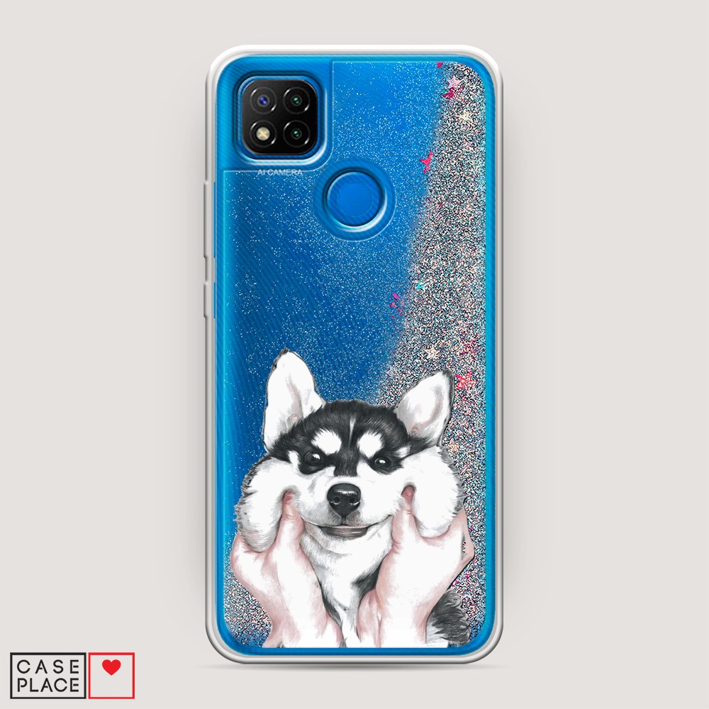 

Чехол Awog на Xiaomi Redmi 9C "Щечки хаски", Разноцветный, 39091-1