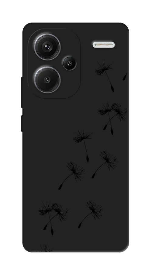 

Чехол Awog на Xiaomi Redmi Note 13 Pro Plus "Летящие одуванчики", Черный, 320252-1