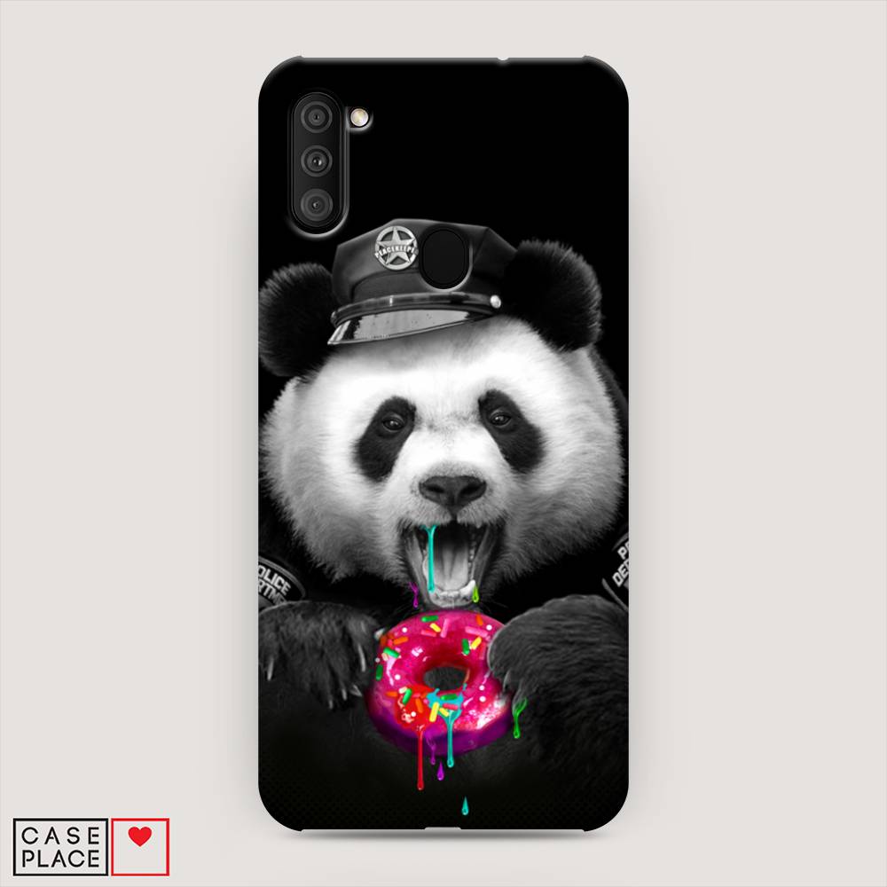 

Пластиковый чехол "Панда police" на Samsung Galaxy A11, 2100120-1