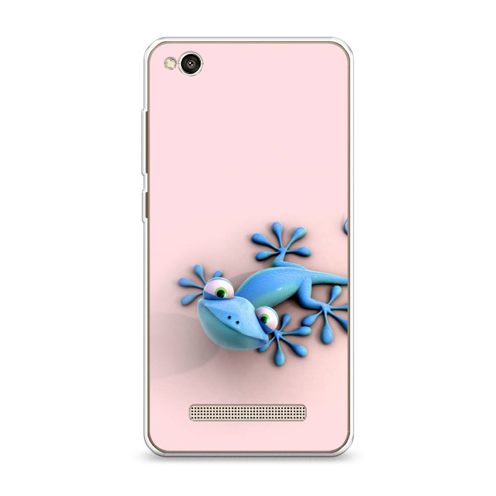 

Чехол Awog на Xiaomi Redmi 4A "Голубая ящерка", Разноцветный, 31350-2