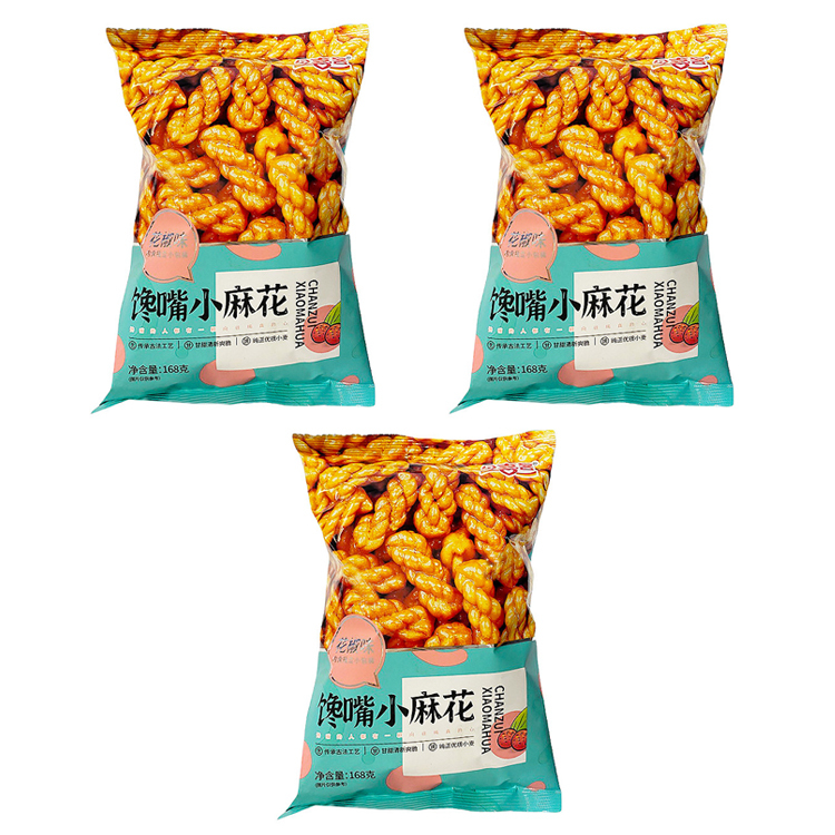 

Китайский Чак-Чак с сычуаньским перцем (3 шт. по 168 г)