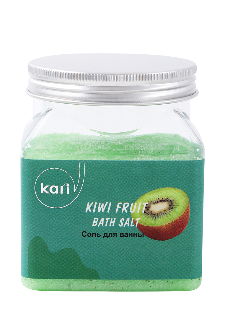 Соль для ванны Kari Киви 350 г низкокалорийный джем киви крыжовник срок годности до 19 04 23