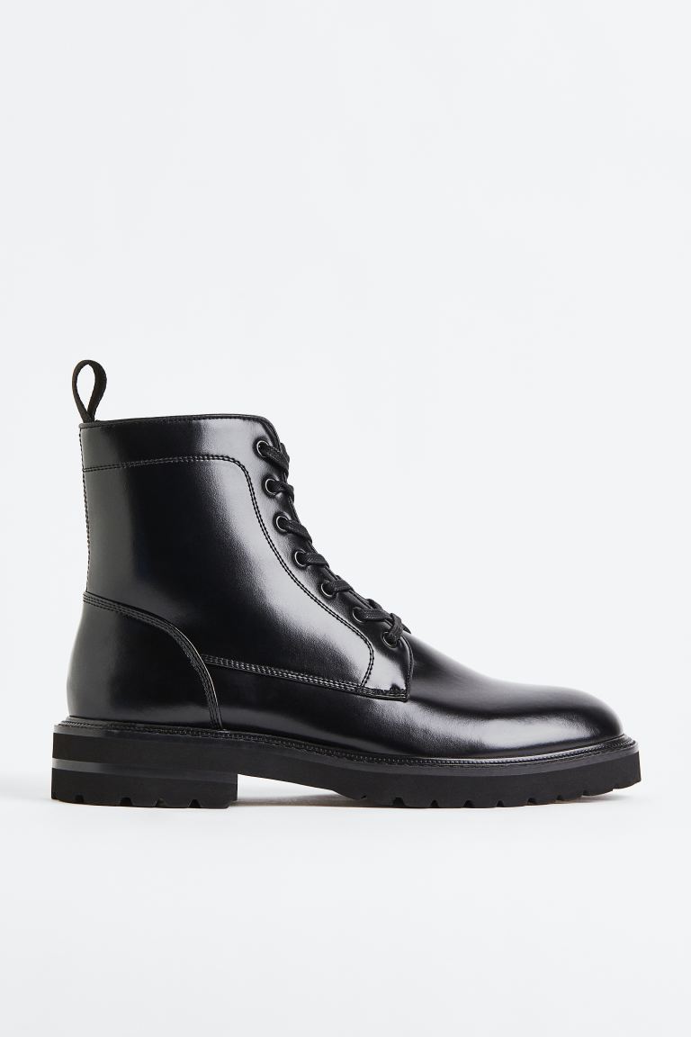 

Ботинки мужские H&M 1106140 черные 46 EU (доставка из-за рубежа), Черный, 1106140
