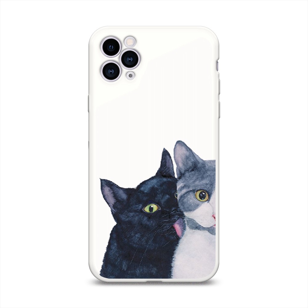 

Чехол Awog на Apple iPhone 11 Pro Max / Айфон 11 Pro Max "Кошачья любовь", Разноцветный, 12257-1
