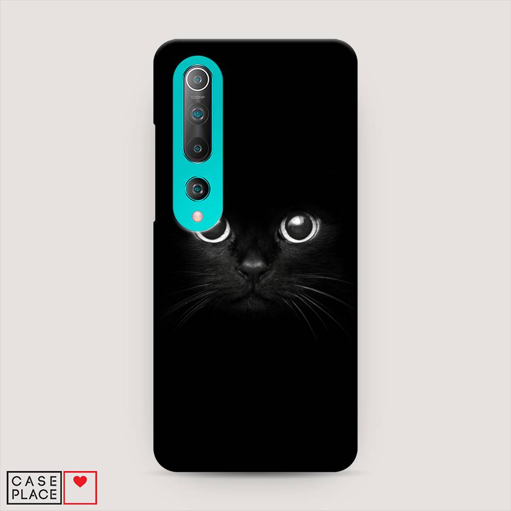 

Пластиковый чехол "Взгляд черной кошки" на Xiaomi Mi 10 Pro, 37820-1