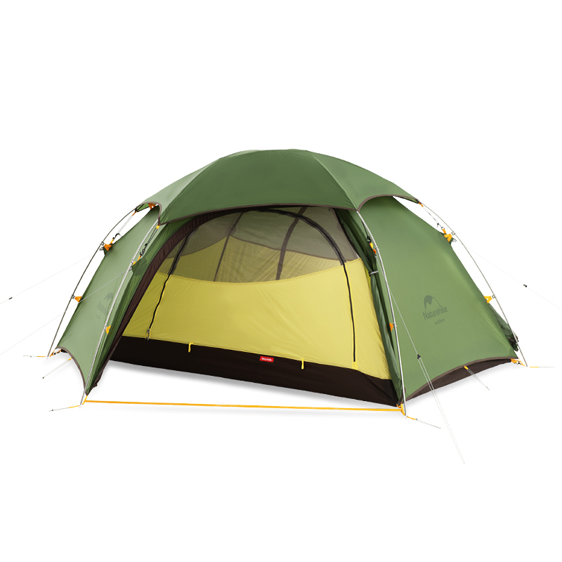 Палатка Naturehike Cloud Peak двухместная, зелёная, NH17K240-Y