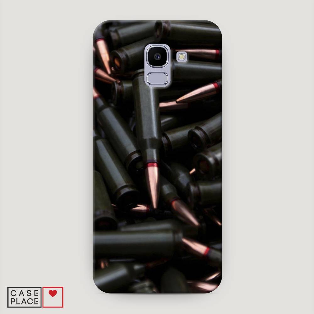 

Чехол Awog "Пули черные" для Samsung Galaxy J6 2018, 26120-4