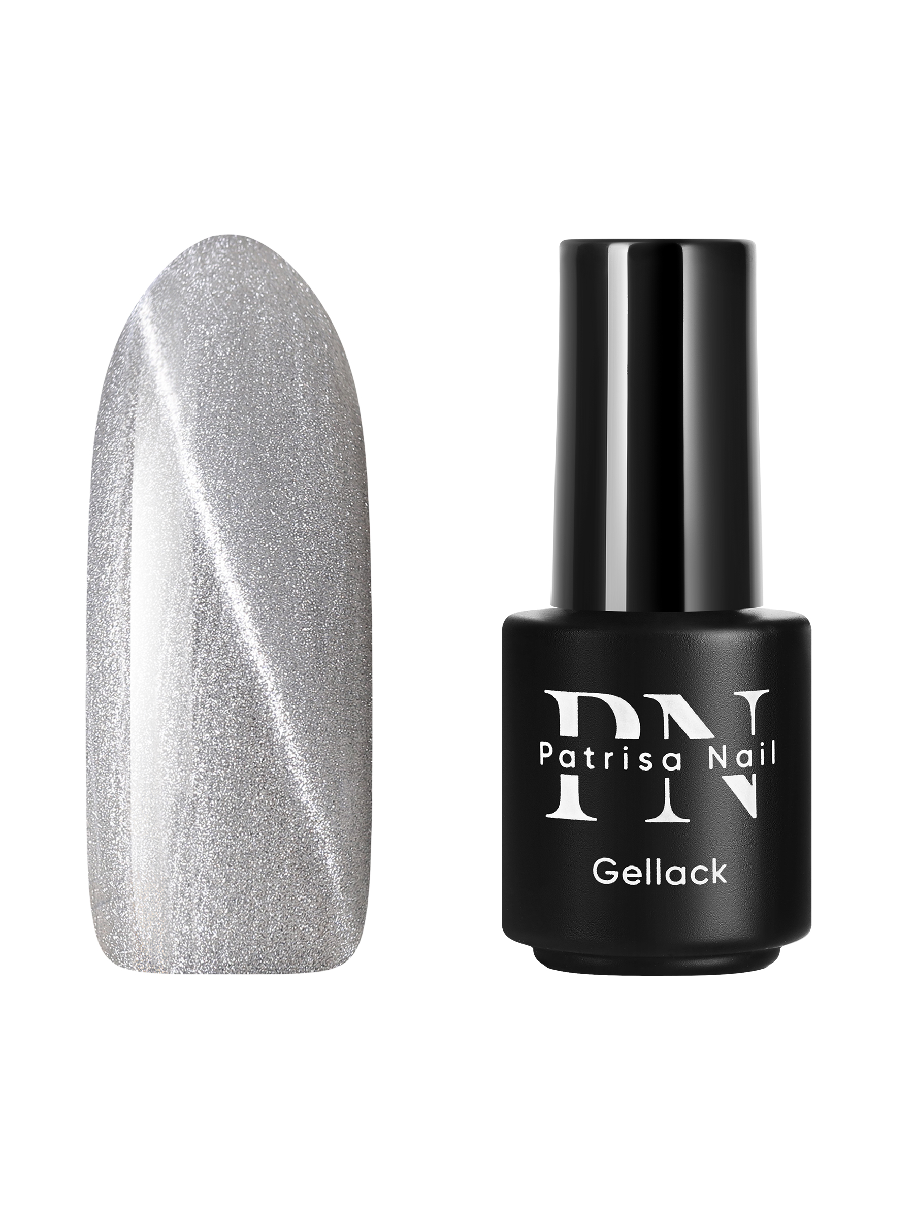 

Гель-лак для ногтей Patrisa Nail Magic Cat Silver магнитный, 3,5 мл