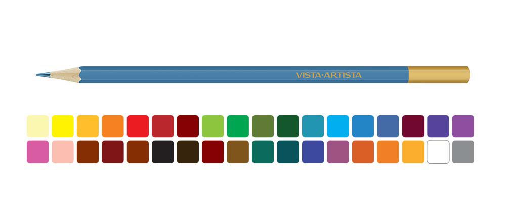 

Набор акварельных карандашей Vista-Artista Extra Fine Айвазовский, 36 цветов GTG-WPS-36-01