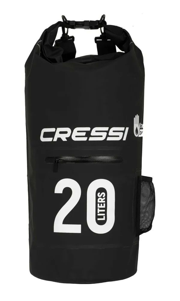 Герморюкзак CRESSI Premium BACK PACK, черный/черный, 20 литров, Cressi XUA962050