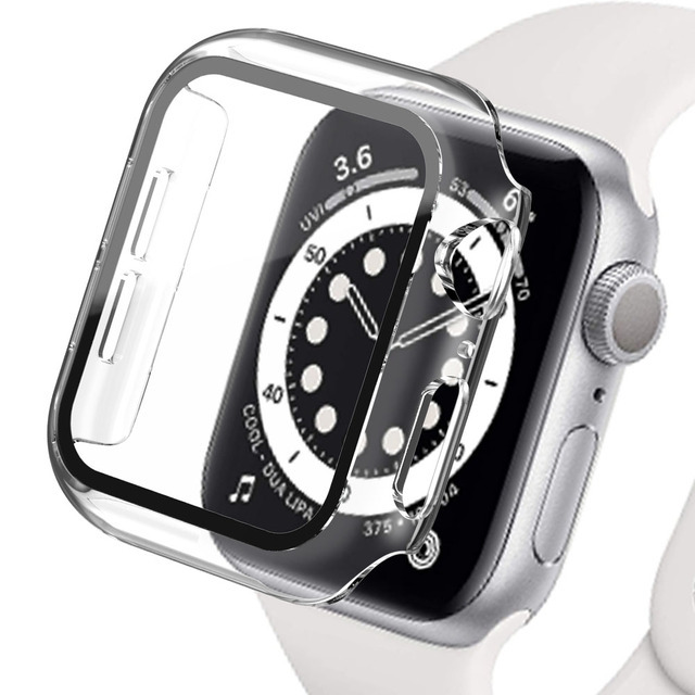 Стекло и крышка Пианел для Apple Watch Transparent 45mm Series 7 1299₽