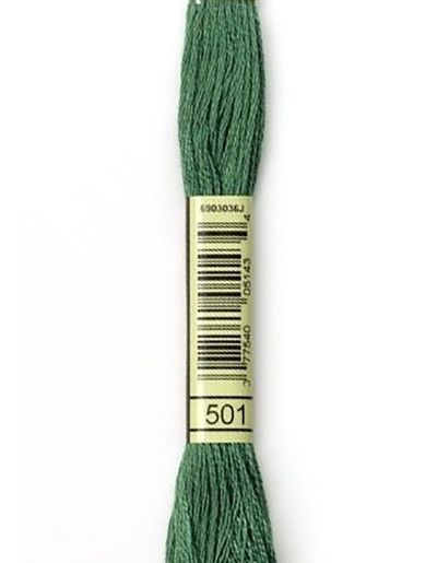 

Мулине 8 м, Зеленый цв. 501