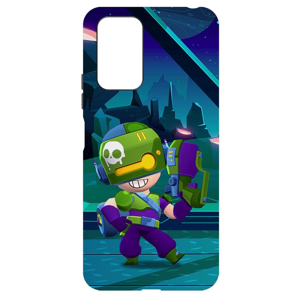 Чехол-накладка Krutoff Brawl Stars - Контрабандистка Пенни для Xiaomi Redmi Note 10 Pro
