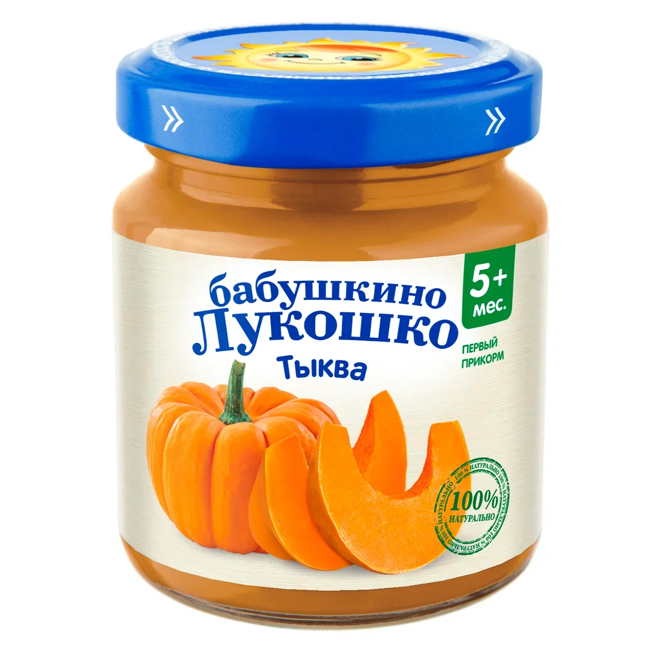 

Пюре Бабушкино Лукошко Тыква с 5 мес. 6х100 г, Тыква