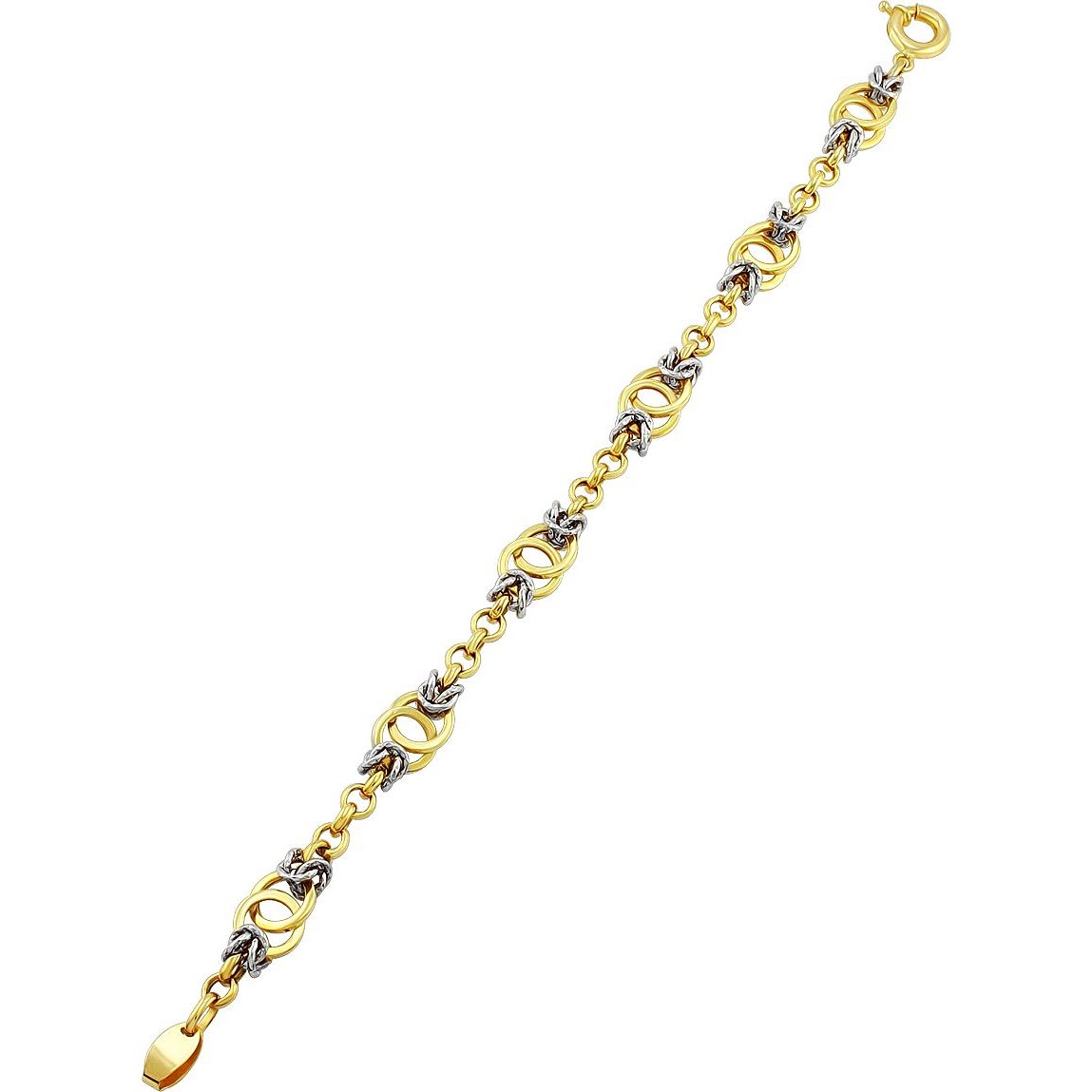 

Браслет из комбинированного золота с без вставки р. 19,5 MOSTAR JEWELLERY TB1409, TB1409
